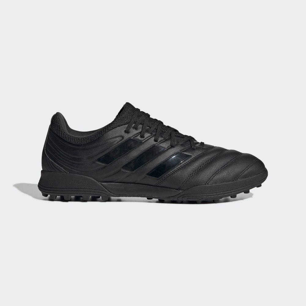 Adidasi Fotbal Adidas Copa 20.3 Turf Barbati Romania - Negrii/Gri G28532